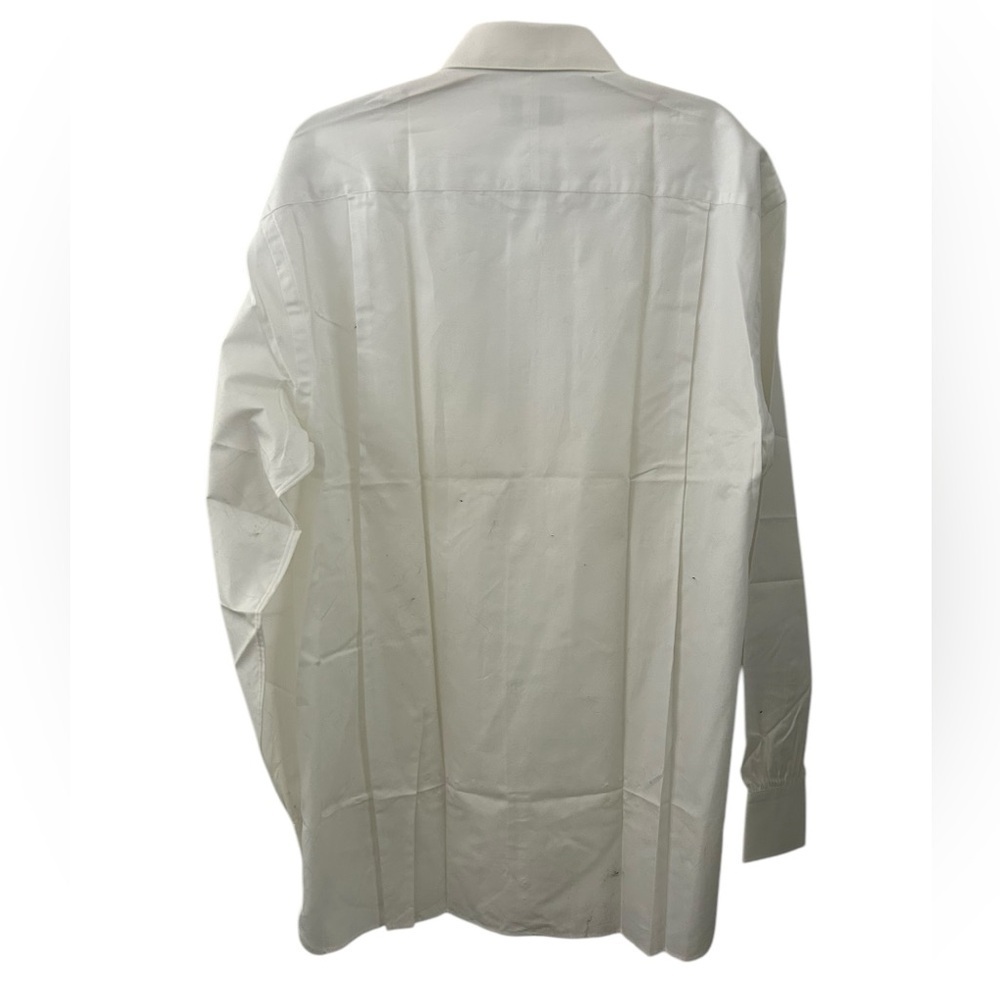 John W Nordstrom Oversized White Button Down Dress Shirt - Picture 2 of 4